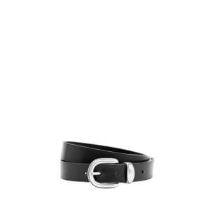 REISS Jonny Leather Western Belt